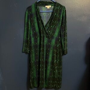 Liz Claiborne Snake Print Dress